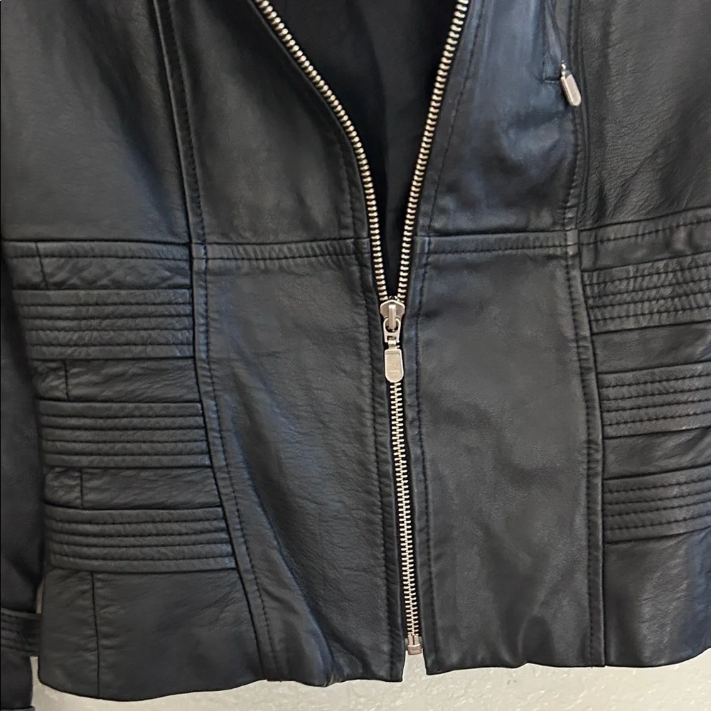 Black Leather Jacket - Picture 5 of 6